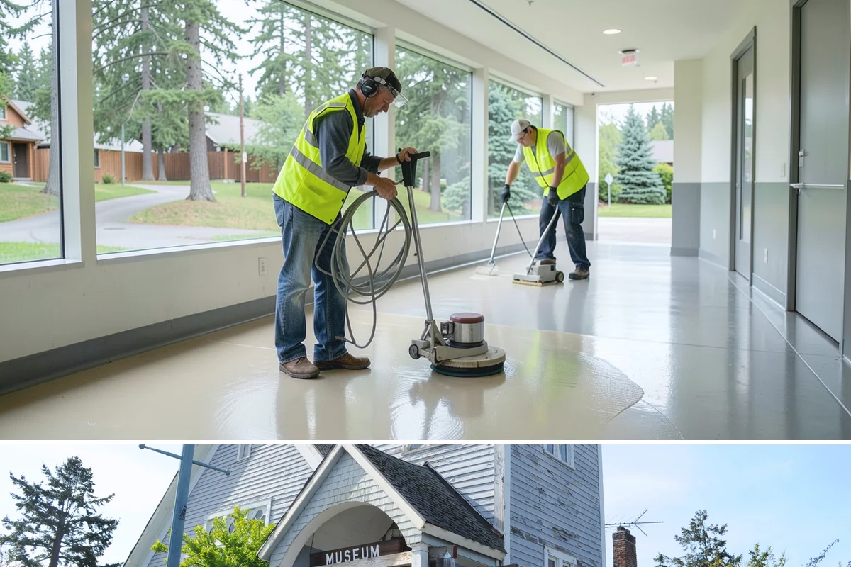 Playground Surfacing in Steilacoom, Pierce County, WA - Installation and curing are best scheduled during warm, dry summer weather to ensure proper adhesion and set.