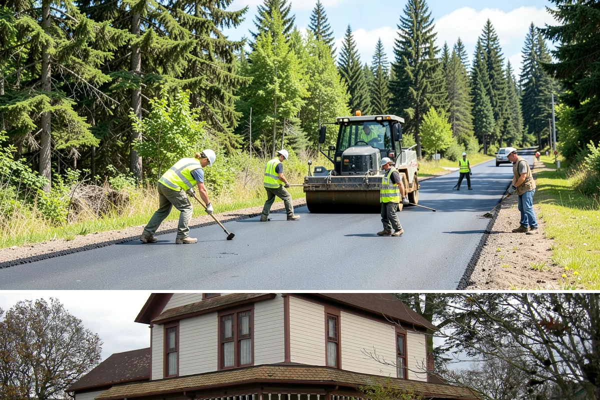 Playground Surfacing in Sumner, Pierce County, WA - Installation and curing are best scheduled during warm, dry summer weather to ensure proper adhesion and set.