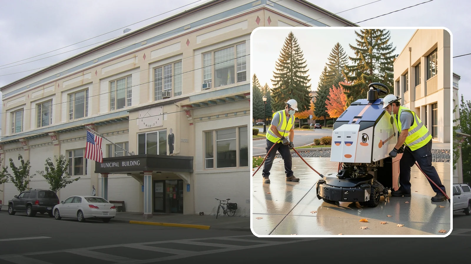 Plaza Cleaning in Anacortes, Skagit County, WA - Deep-clean civic plazas and public gathering spaces to keep hardscape surfaces safe, presentable, and event-ready.