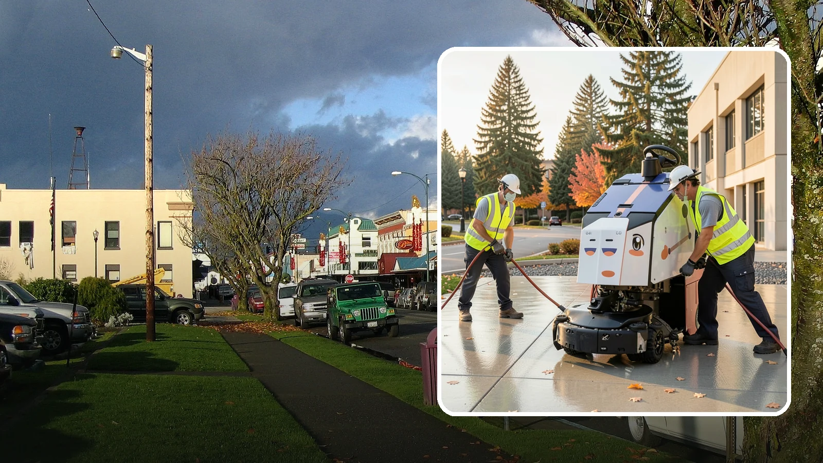 Plaza Cleaning in Arlington, Snohomish County, WA - Deep-clean civic plazas and public gathering spaces to keep hardscape surfaces safe, presentable, and event-ready.