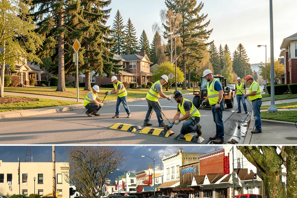 Plaza Cleaning in Arlington, Snohomish County, WA - Schedule plaza cleaning in late spring ahead of the summer event and festival season, with touch-ups timed to major gatherings.