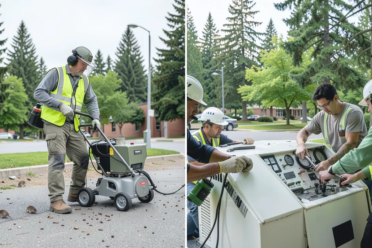 Plaza Cleaning in Beaux Arts Village, King County, WA - Assess plaza materials, features, and problem areas with facilities staff