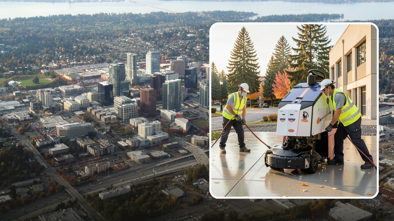 Plaza Cleaning in Bellevue, King County, WA - Deep-clean civic plazas and public gathering spaces to keep hardscape surfaces safe, presentable, and event-ready.