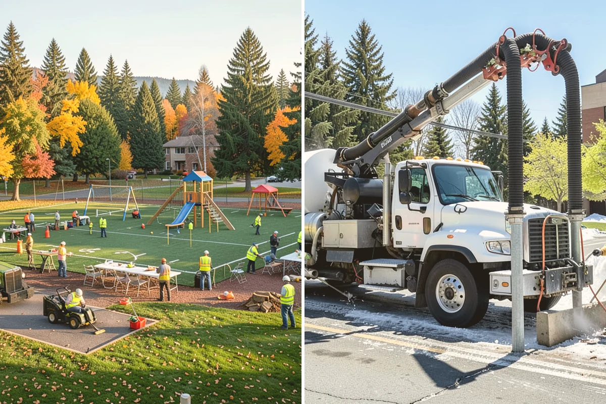 Plaza Cleaning in Bothell, King County, WA - Assess plaza materials, features, and problem areas with facilities staff