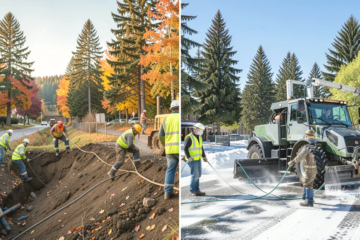 Plaza Cleaning in Burlington, Skagit County, WA - Assess plaza materials, features, and problem areas with facilities staff