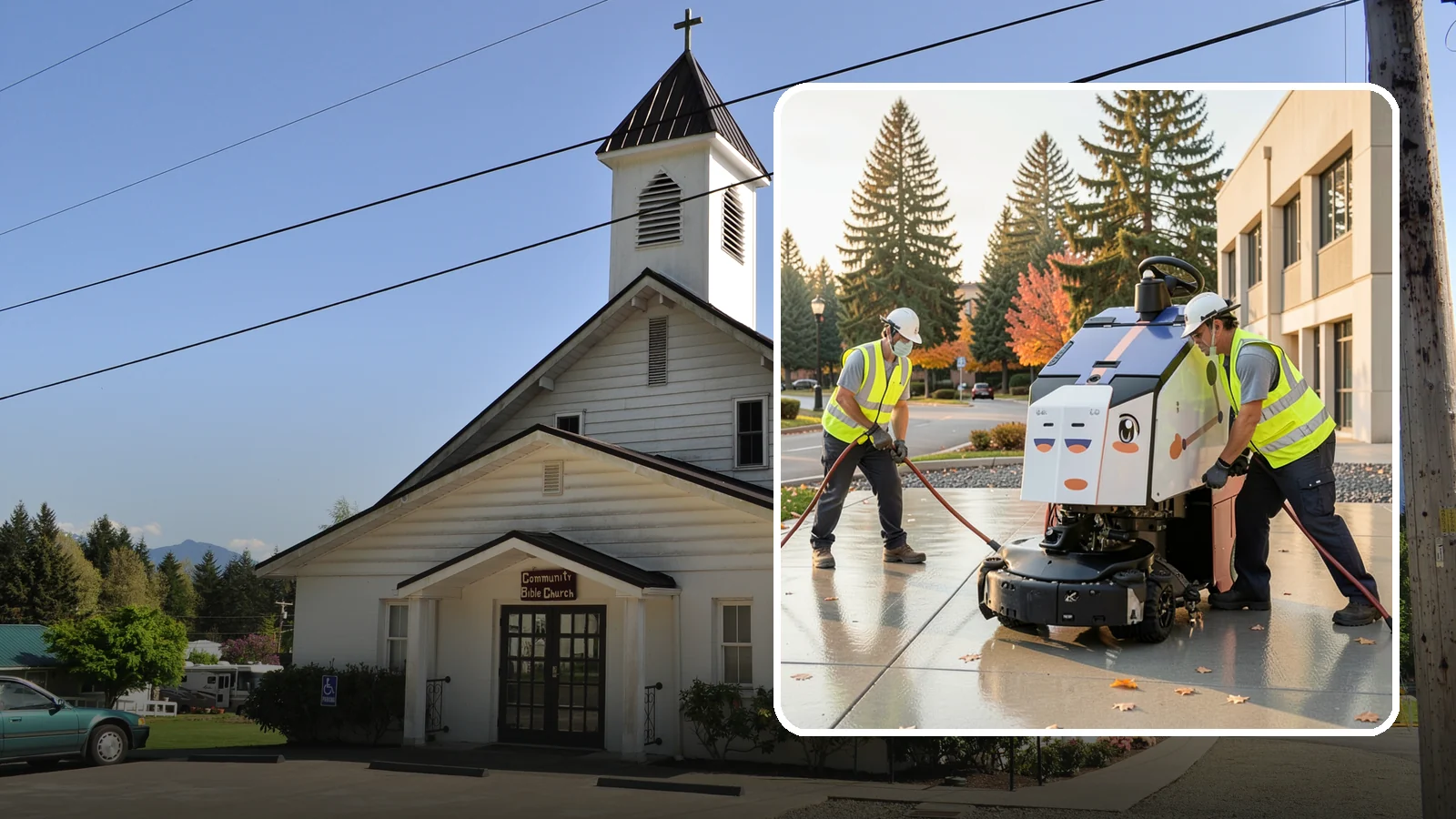 Plaza Cleaning in Concrete, Skagit County, WA - Deep-clean civic plazas and public gathering spaces to keep hardscape surfaces safe, presentable, and event-ready.