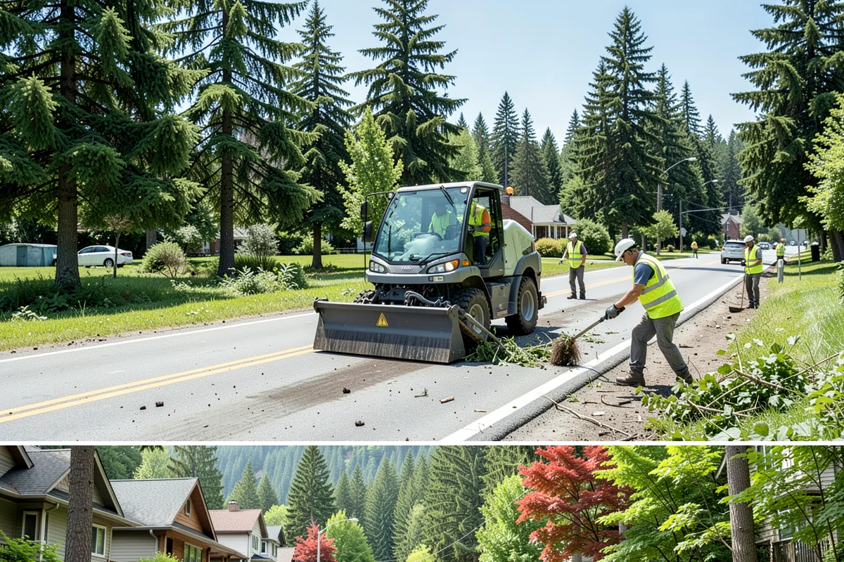 Plaza Cleaning in Darrington, Snohomish County, WA - Schedule plaza cleaning in late spring ahead of the summer event and festival season, with touch-ups timed to major gatherings.