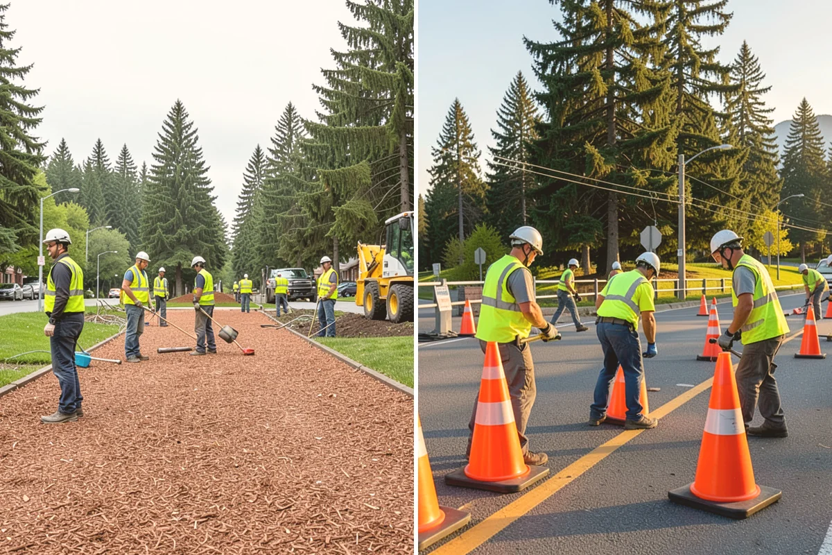 Plaza Cleaning in Eatonville, Pierce County, WA - Assess plaza materials, features, and problem areas with facilities staff