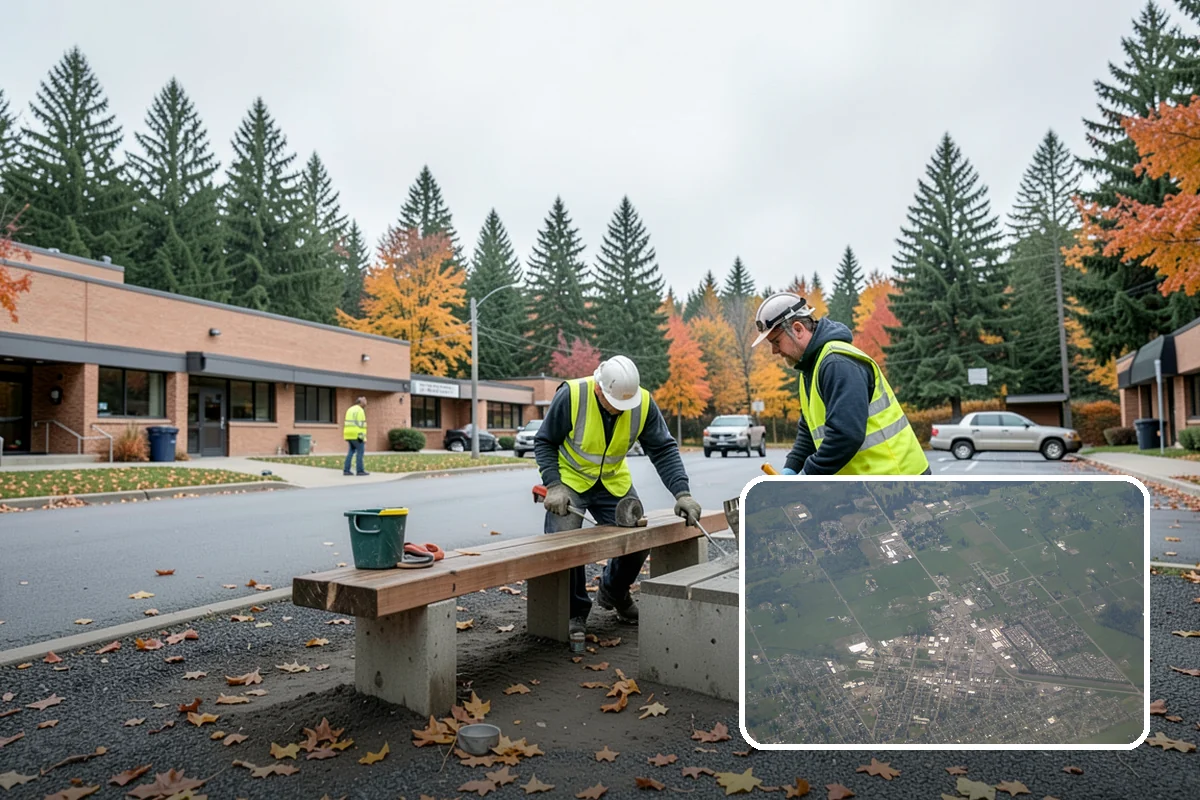 Plaza Cleaning in Enumclaw, King County, WA - Protects delicate plaza materials with surface-matched cleaning methods