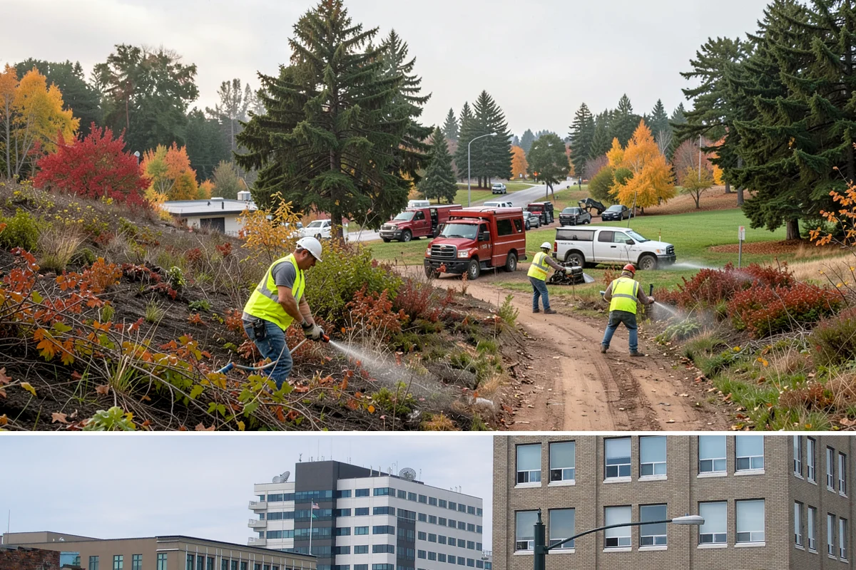 Plaza Cleaning in Everett, Snohomish County, WA - Schedule plaza cleaning in late spring ahead of the summer event and festival season, with touch-ups timed to major gatherings.