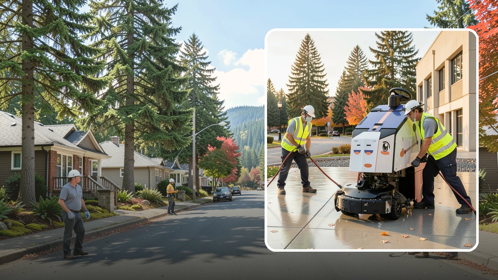 Plaza Cleaning in Hunts Point, King County, WA - Deep-clean civic plazas and public gathering spaces to keep hardscape surfaces safe, presentable, and event-ready.