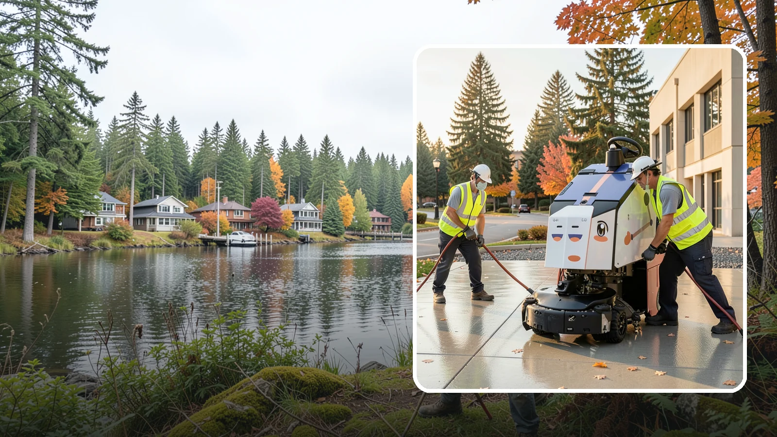 Plaza Cleaning in La Conner, Skagit County, WA - Deep-clean civic plazas and public gathering spaces to keep hardscape surfaces safe, presentable, and event-ready.