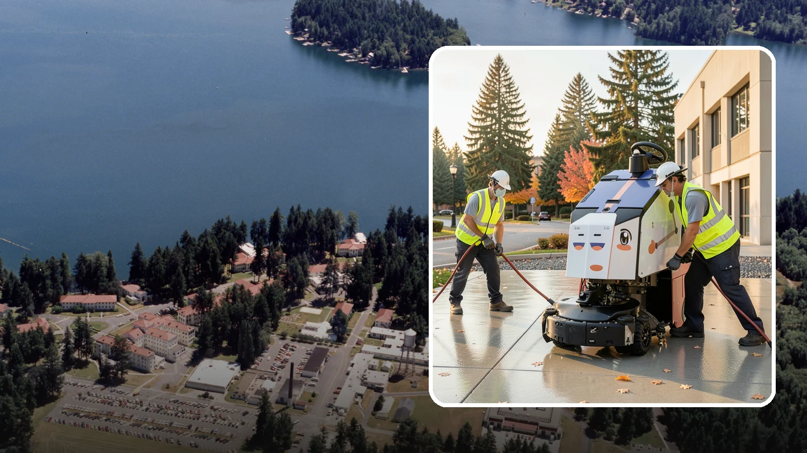Plaza Cleaning in Lakewood, Pierce County, WA - Deep-clean civic plazas and public gathering spaces to keep hardscape surfaces safe, presentable, and event-ready.