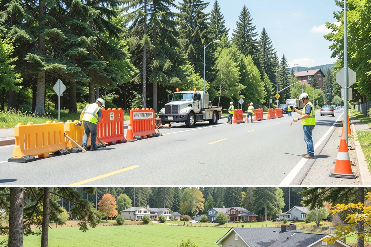 Plaza Cleaning in Lyman, Skagit County, WA - Schedule plaza cleaning in late spring ahead of the summer event and festival season, with touch-ups timed to major gatherings.