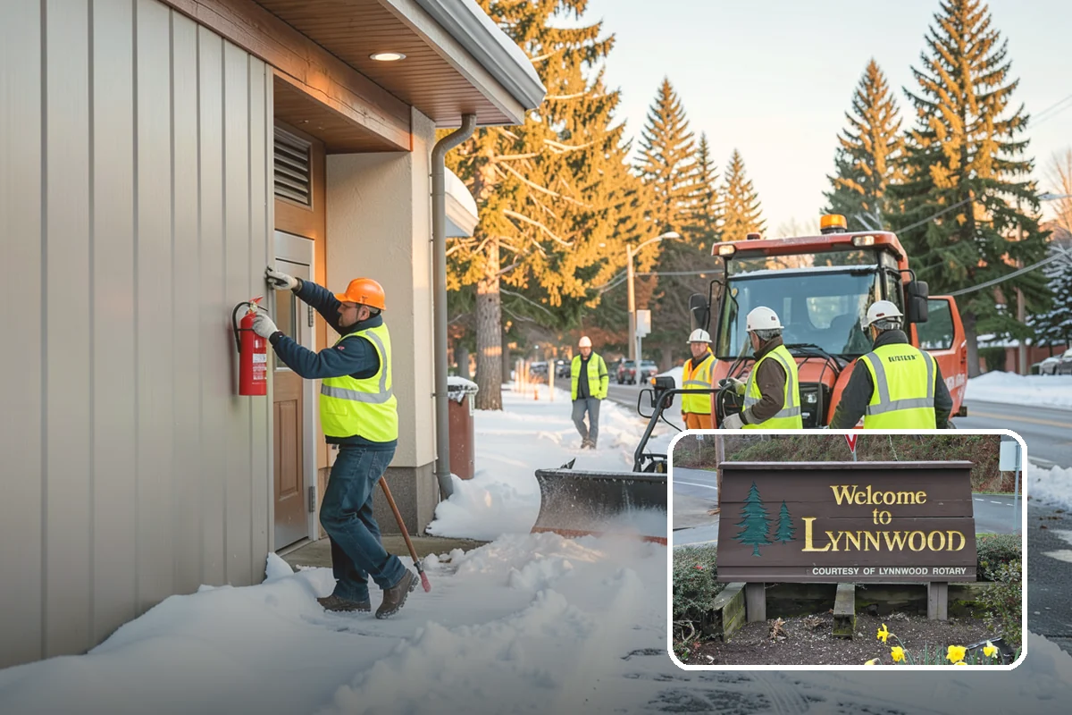 Plaza Cleaning in Lynnwood, Snohomish County, WA - Protects delicate plaza materials with surface-matched cleaning methods