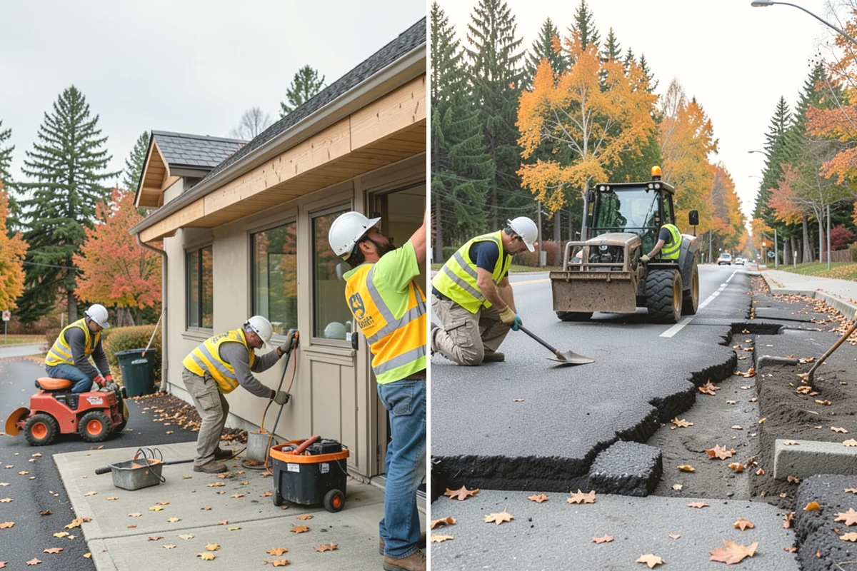 Plaza Cleaning in Oak Harbor, Island County, WA - Assess plaza materials, features, and problem areas with facilities staff