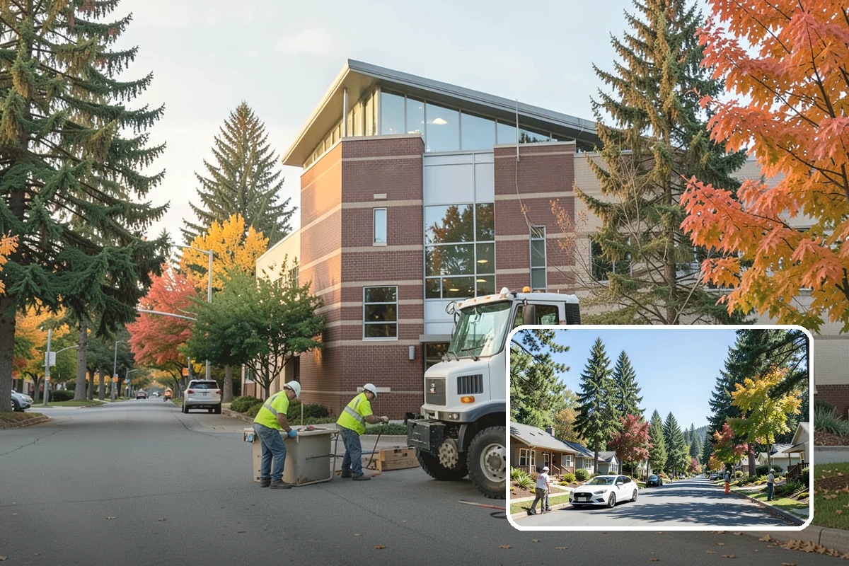 Plaza Cleaning in Orting, Pierce County, WA - Protects delicate plaza materials with surface-matched cleaning methods