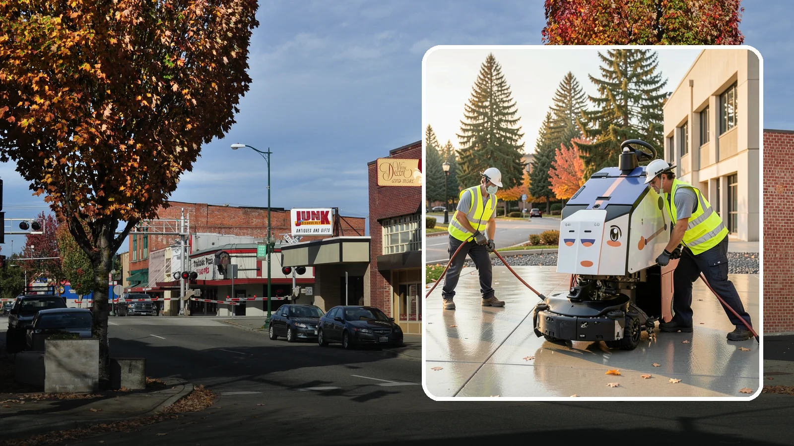 Plaza Cleaning in Puyallup, Pierce County, WA - Deep-clean civic plazas and public gathering spaces to keep hardscape surfaces safe, presentable, and event-ready.