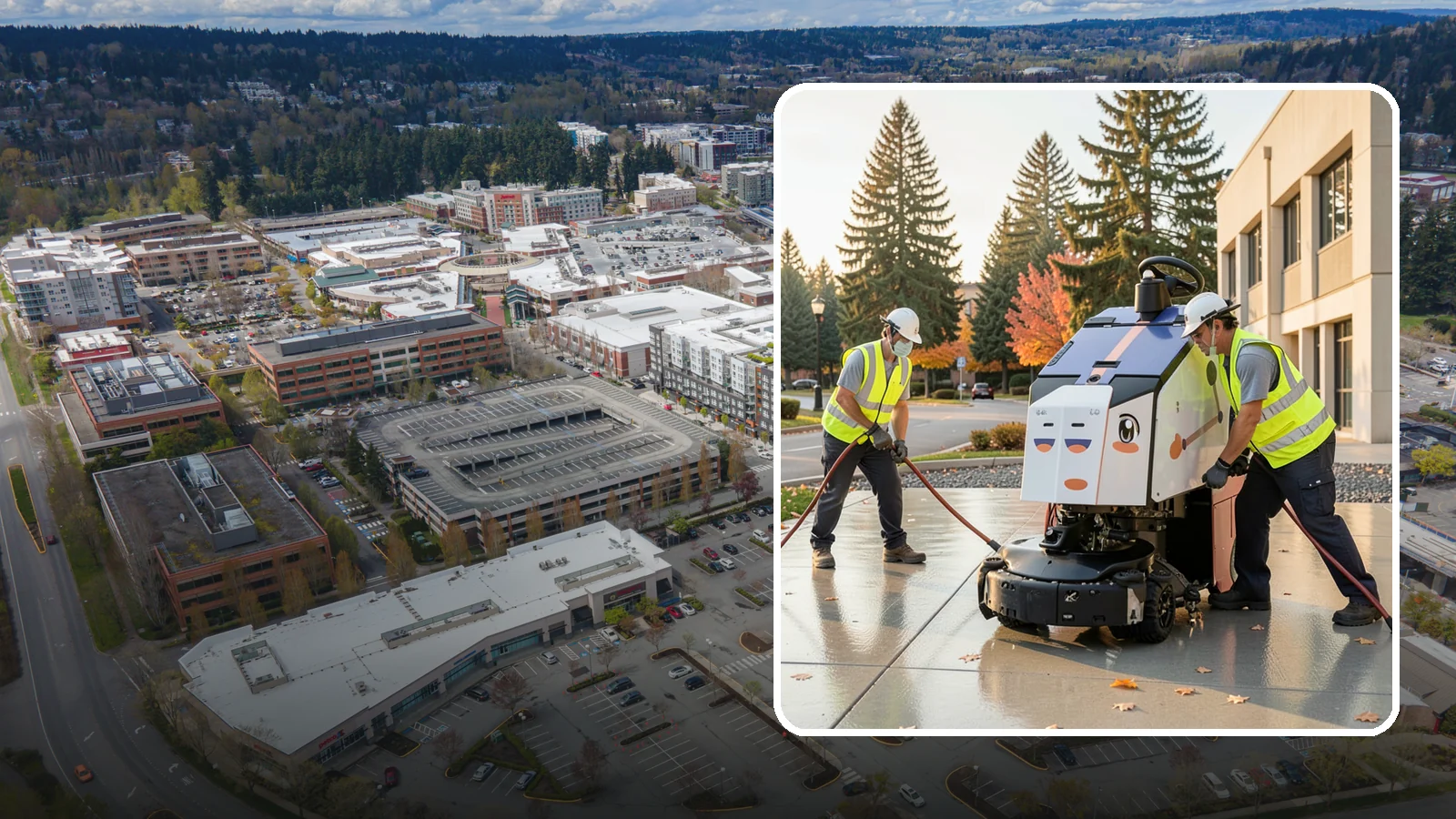 Plaza Cleaning in Redmond, King County, WA - Deep-clean civic plazas and public gathering spaces to keep hardscape surfaces safe, presentable, and event-ready.