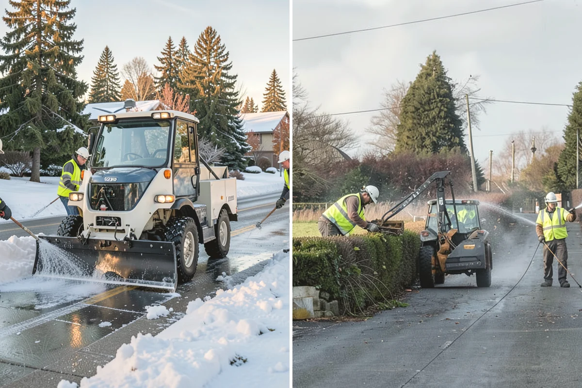 Plaza Cleaning in Ruston, Pierce County, WA - Assess plaza materials, features, and problem areas with facilities staff