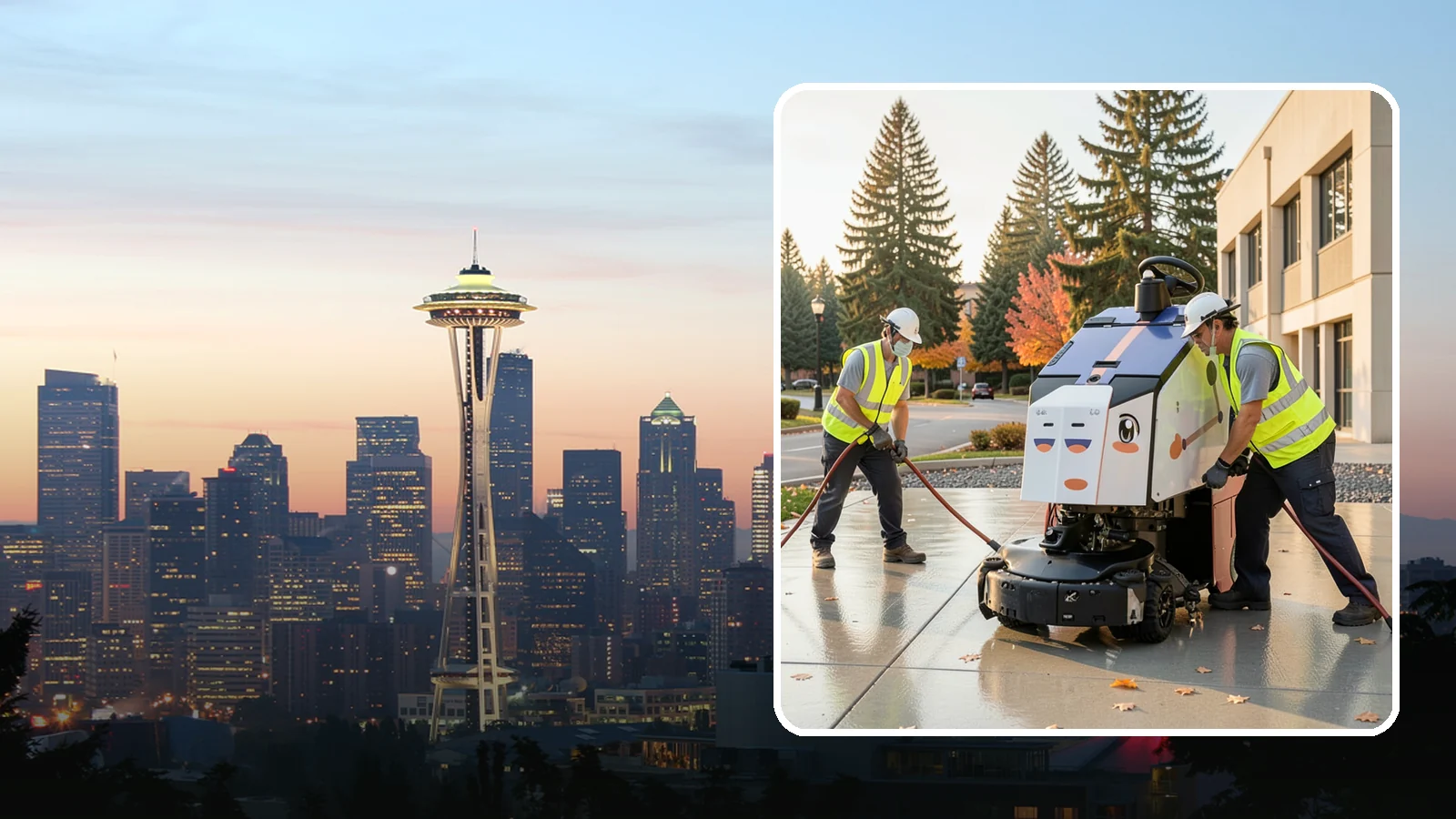 Plaza Cleaning in Seattle, King County, WA - Deep-clean civic plazas and public gathering spaces to keep hardscape surfaces safe, presentable, and event-ready.