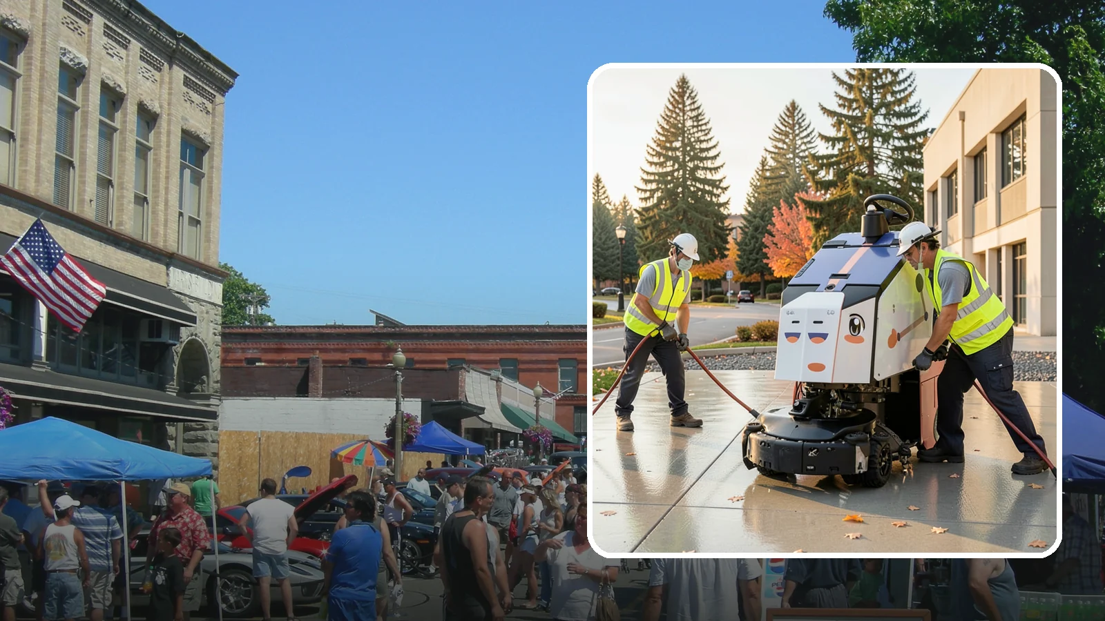 Plaza Cleaning in Snohomish, Snohomish County, WA - Deep-clean civic plazas and public gathering spaces to keep hardscape surfaces safe, presentable, and event-ready.