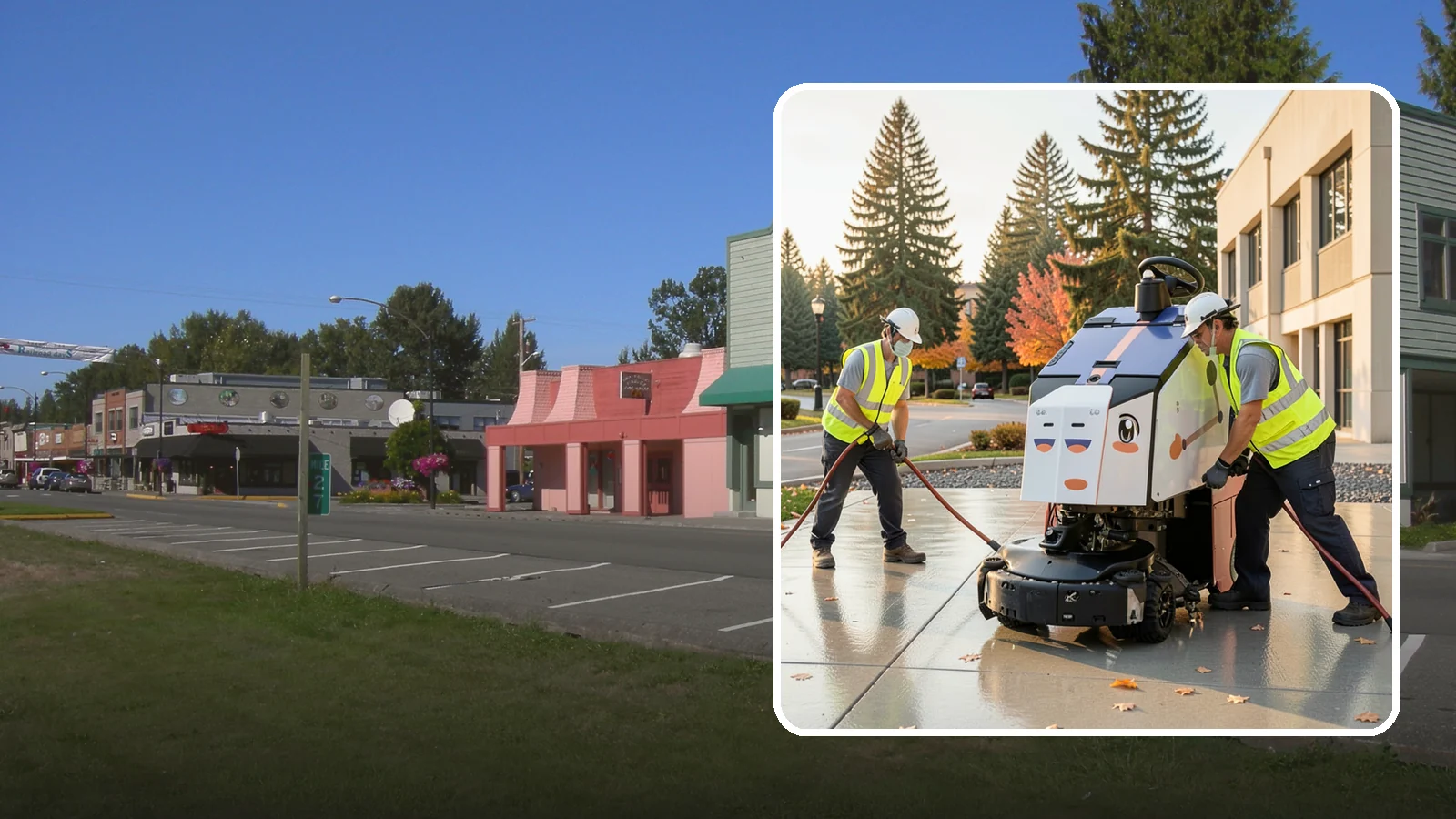Plaza Cleaning in Snoqualmie, King County, WA - Deep-clean civic plazas and public gathering spaces to keep hardscape surfaces safe, presentable, and event-ready.