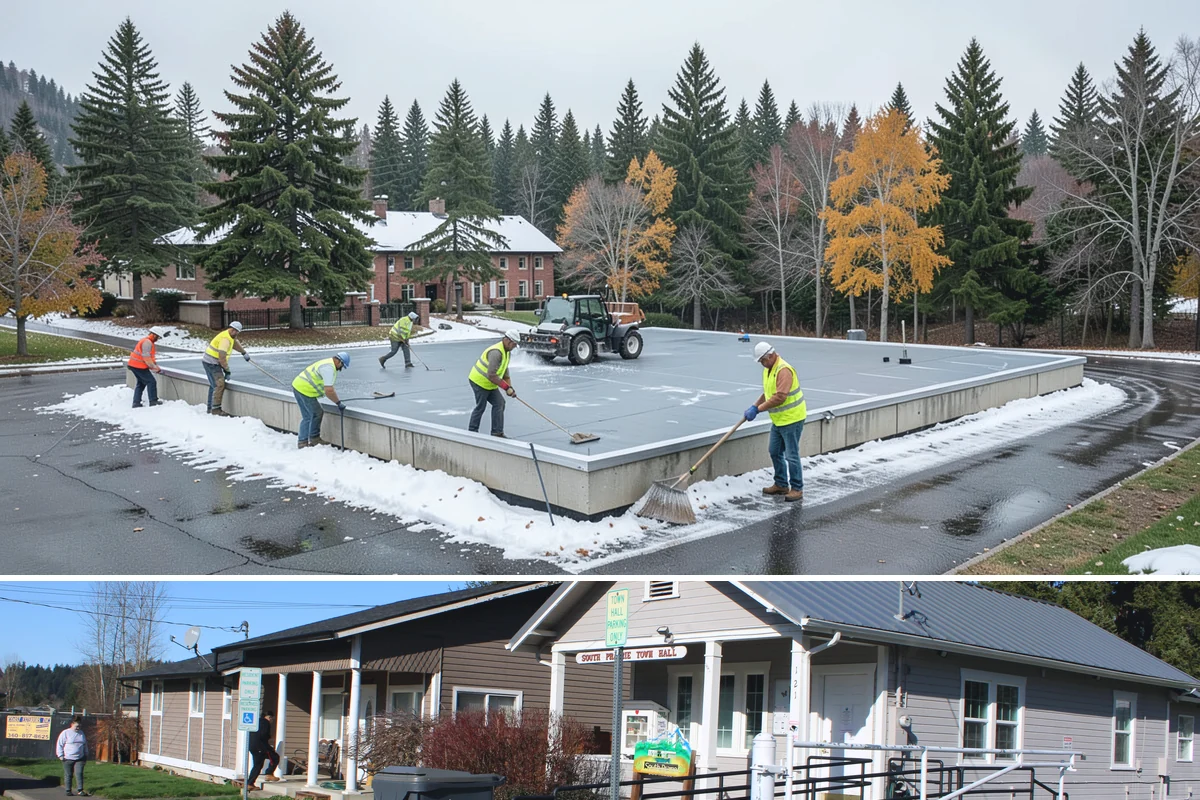Plaza Cleaning in South Prairie, Pierce County, WA - Schedule plaza cleaning in late spring ahead of the summer event and festival season, with touch-ups timed to major gatherings.