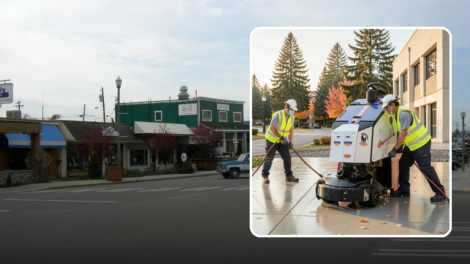 Plaza Cleaning in Stanwood, Snohomish County, WA - Deep-clean civic plazas and public gathering spaces to keep hardscape surfaces safe, presentable, and event-ready.