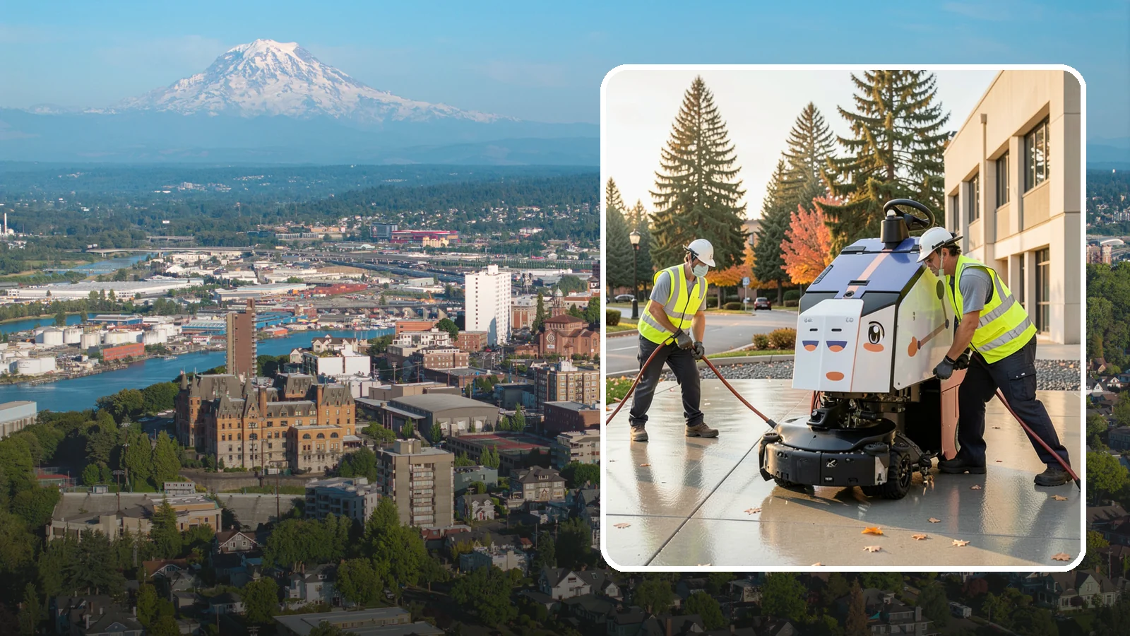 Plaza Cleaning in Tacoma, Pierce County, WA - Deep-clean civic plazas and public gathering spaces to keep hardscape surfaces safe, presentable, and event-ready.