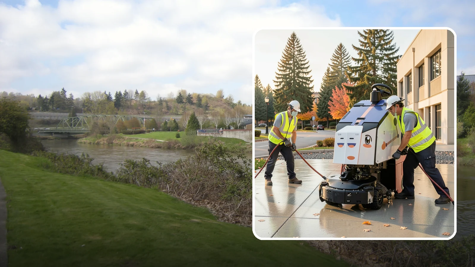 Plaza Cleaning in Tukwila, King County, WA - Deep-clean civic plazas and public gathering spaces to keep hardscape surfaces safe, presentable, and event-ready.