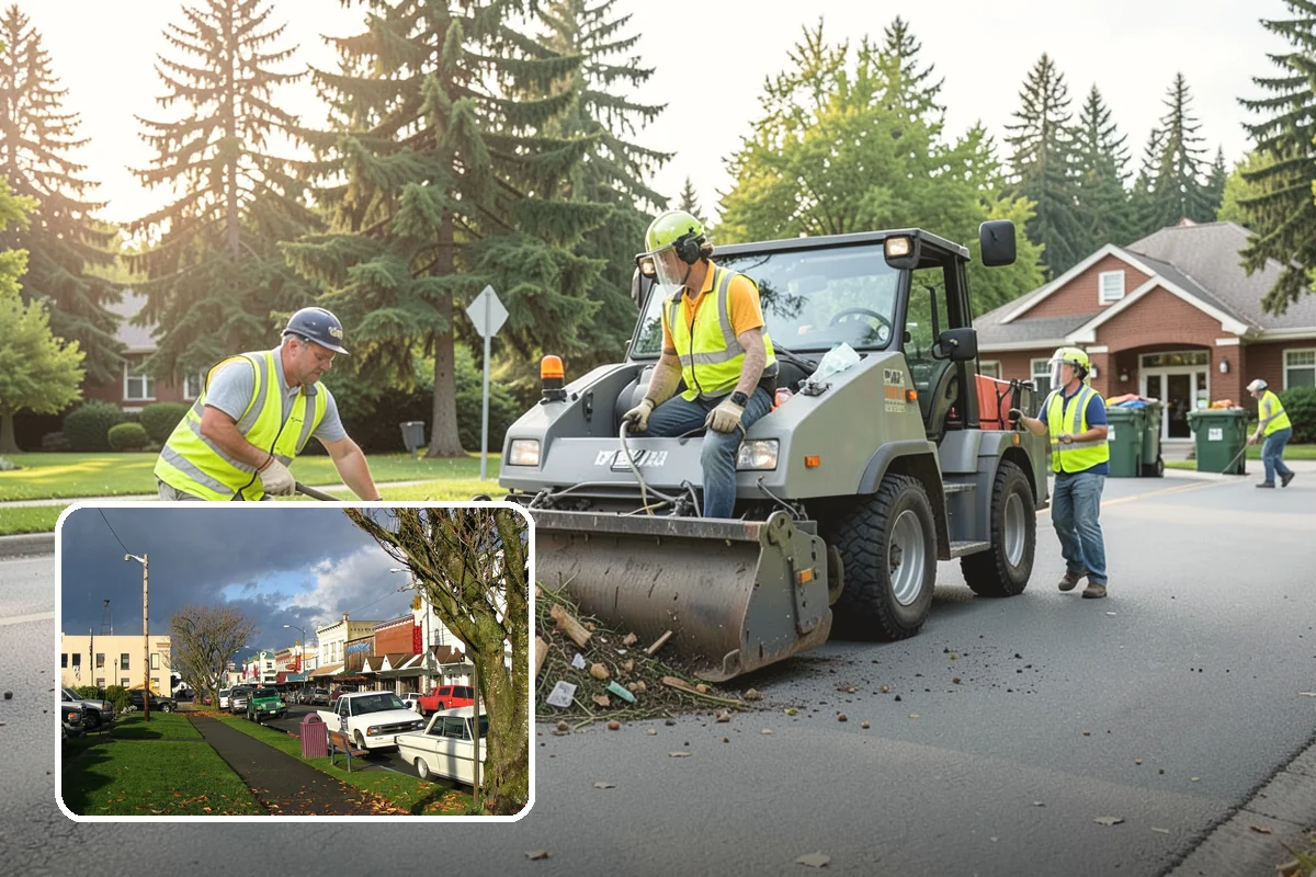 Pole Base Cleaning in Arlington, Snohomish County, WA - Slows corrosion of anchor bolts and base plates