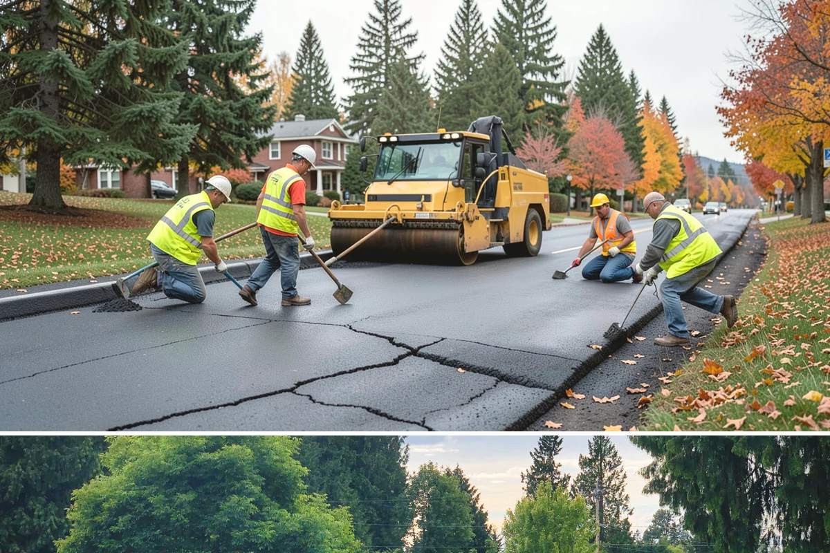 Pole Base Cleaning in Bonney Lake, Pierce County, WA - Cleaning is well-suited to spring and summer, and after winter to remove accumulated de-icing residue.