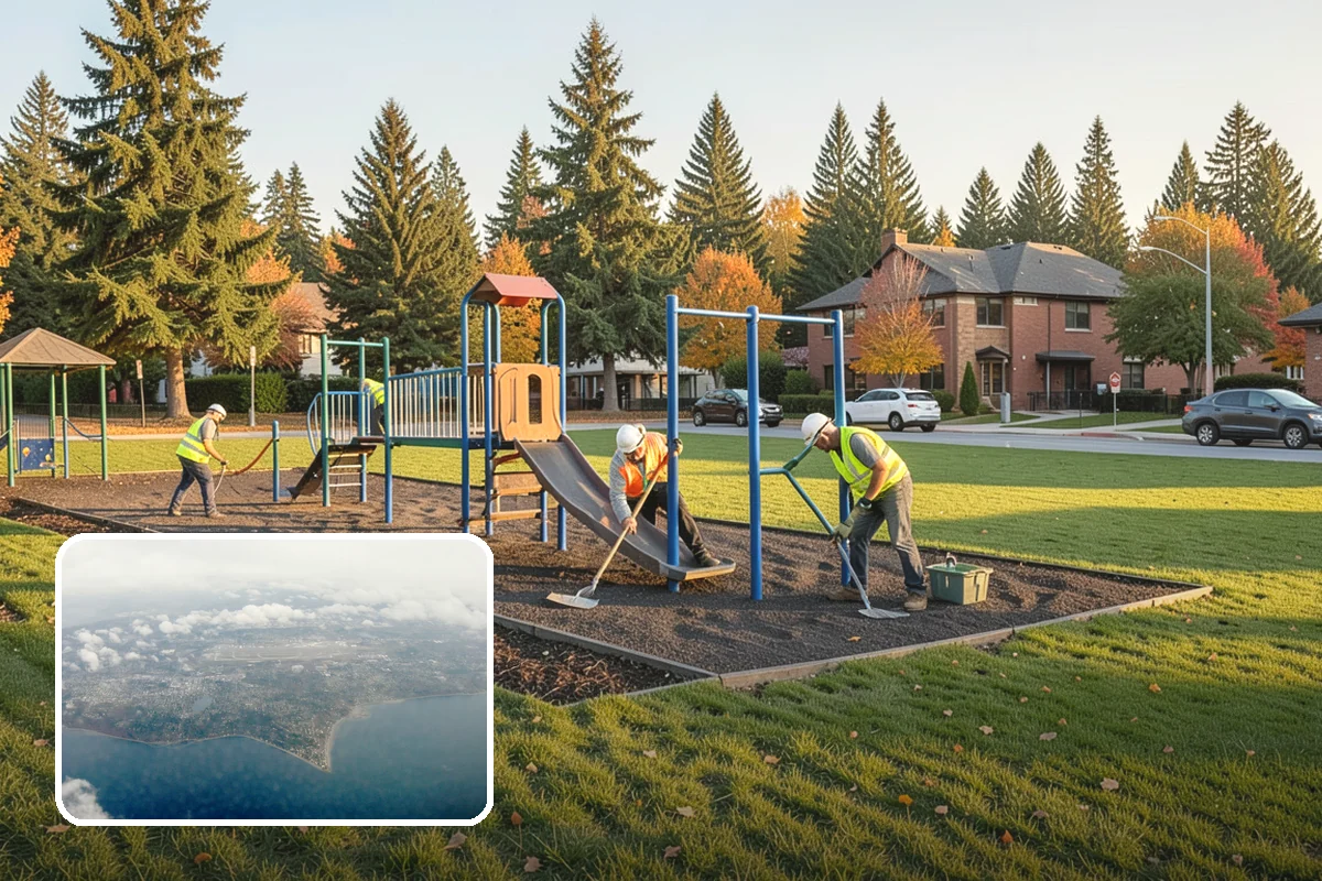 Pole Base Cleaning in Burien, King County, WA - Slows corrosion of anchor bolts and base plates