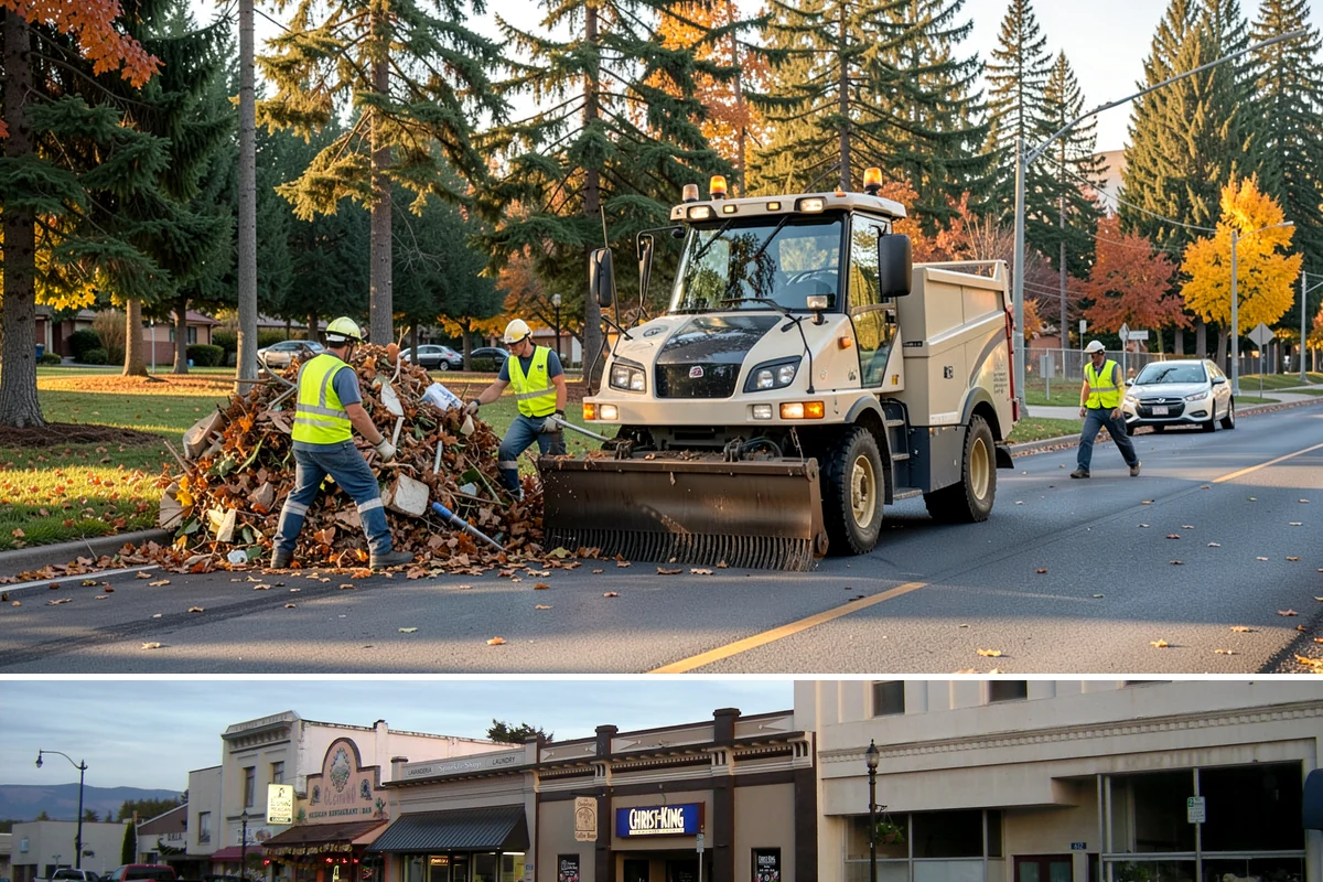Pole Base Cleaning in Burlington, Skagit County, WA - Cleaning is well-suited to spring and summer, and after winter to remove accumulated de-icing residue.