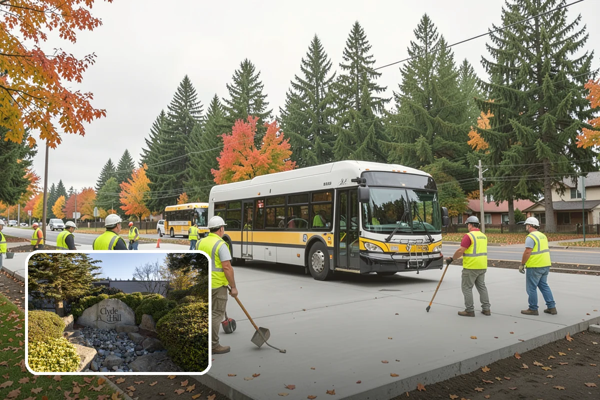 Pole Base Cleaning in Clyde Hill, King County, WA - Slows corrosion of anchor bolts and base plates