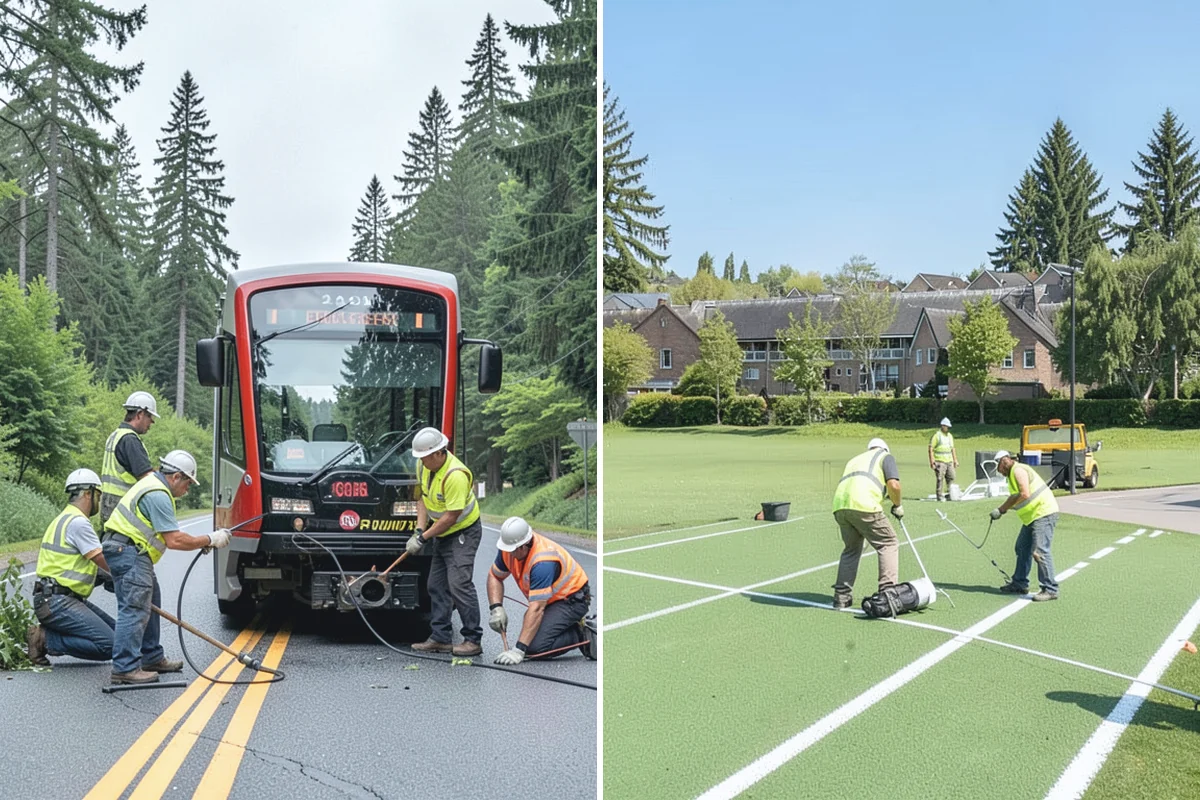 Pole Base Cleaning in Darrington, Snohomish County, WA - Clear vegetation and debris from around each base
