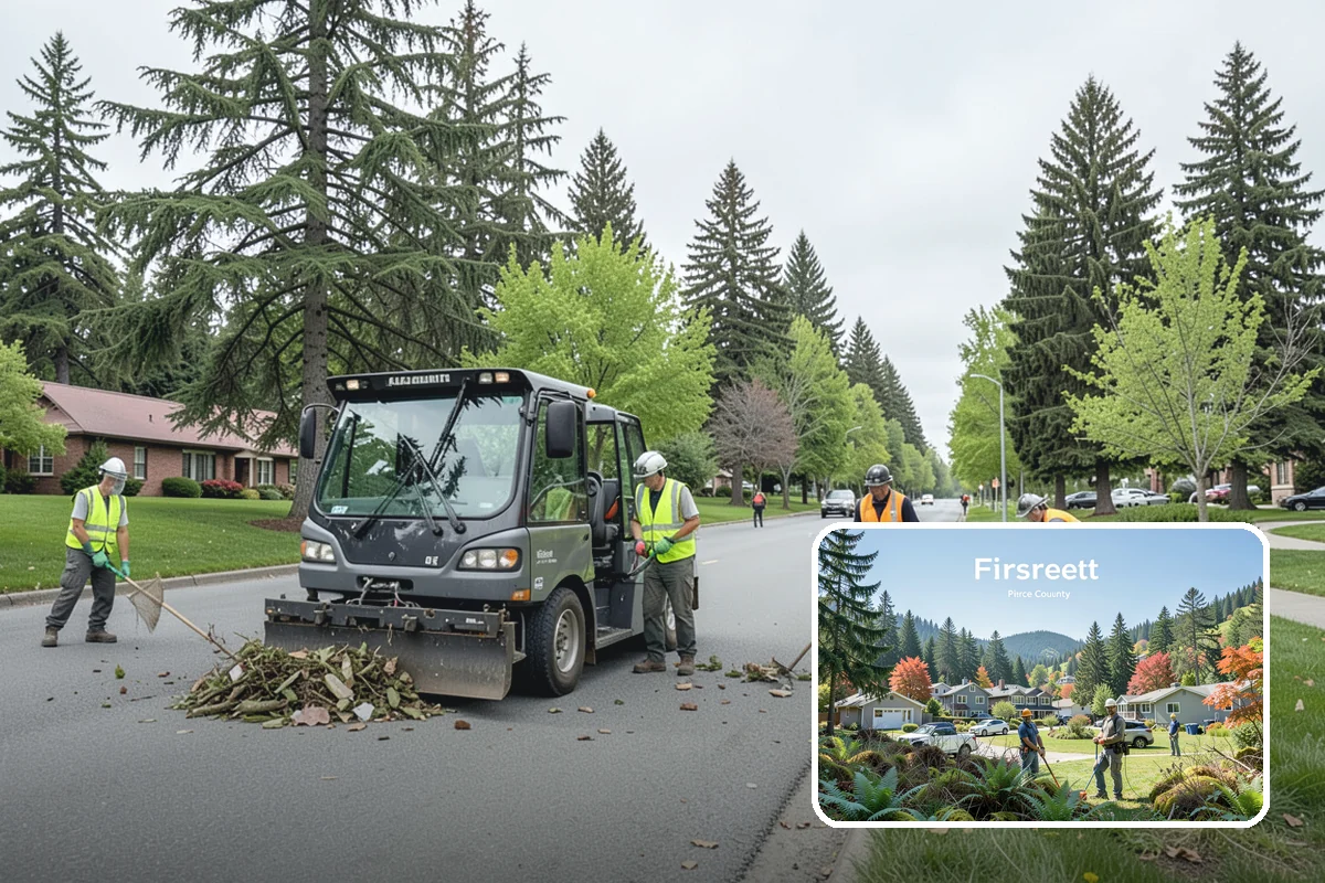 Pole Base Cleaning in Fircrest, Pierce County, WA - Slows corrosion of anchor bolts and base plates
