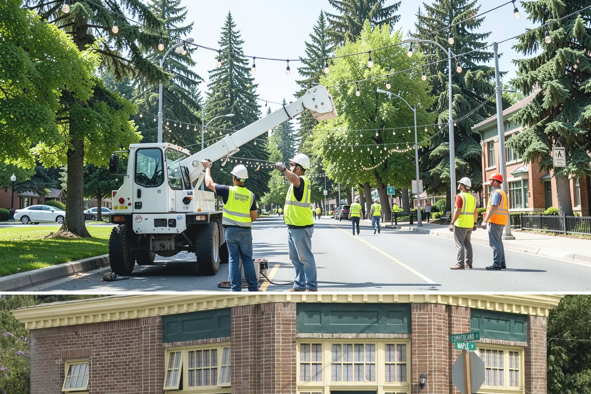 Pole Base Cleaning in Hamilton, Skagit County, WA - Cleaning is well-suited to spring and summer, and after winter to remove accumulated de-icing residue.