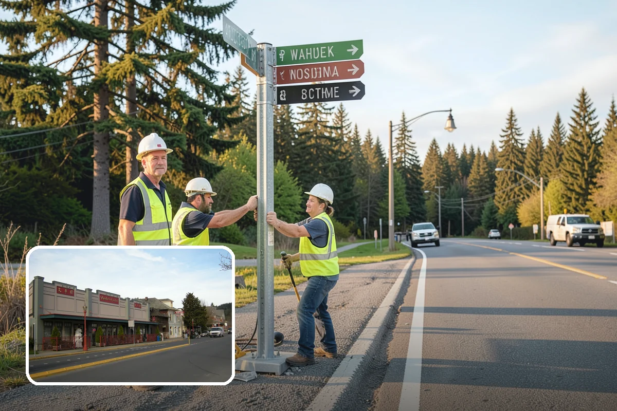 Pole Base Cleaning in Issaquah, King County, WA - Slows corrosion of anchor bolts and base plates