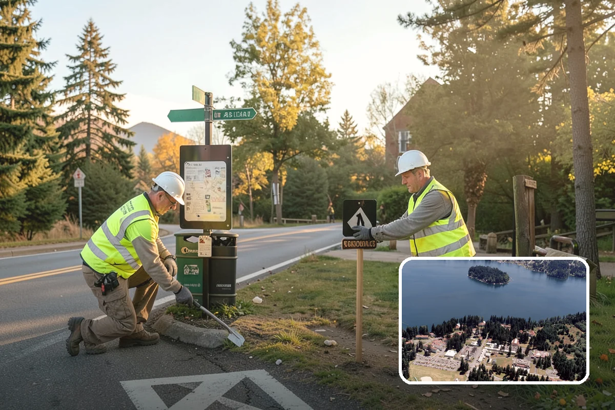 Pole Base Cleaning in Lakewood, Pierce County, WA - Slows corrosion of anchor bolts and base plates