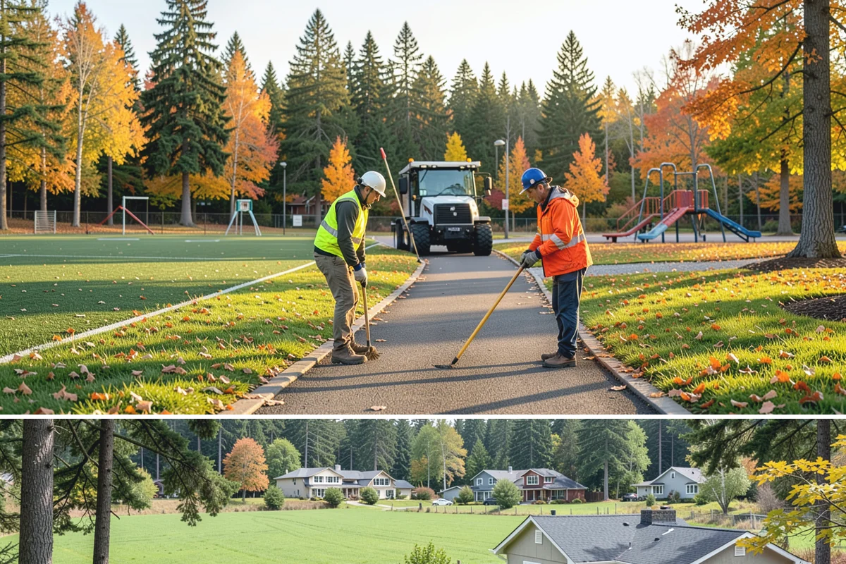 Pole Base Cleaning in Lyman, Skagit County, WA - Cleaning is well-suited to spring and summer, and after winter to remove accumulated de-icing residue.