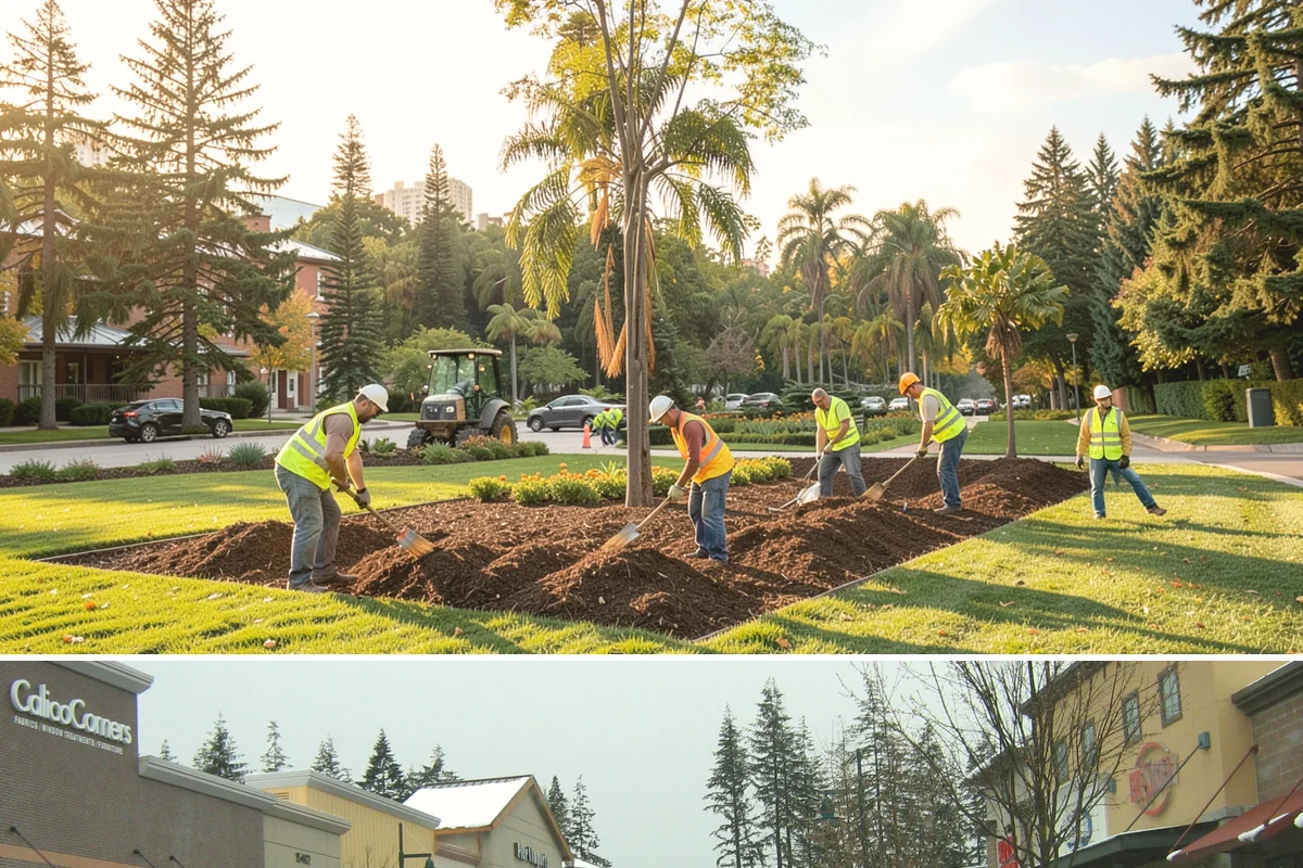 Pole Base Cleaning in Mill Creek, Snohomish County, WA - Cleaning is well-suited to spring and summer, and after winter to remove accumulated de-icing residue.