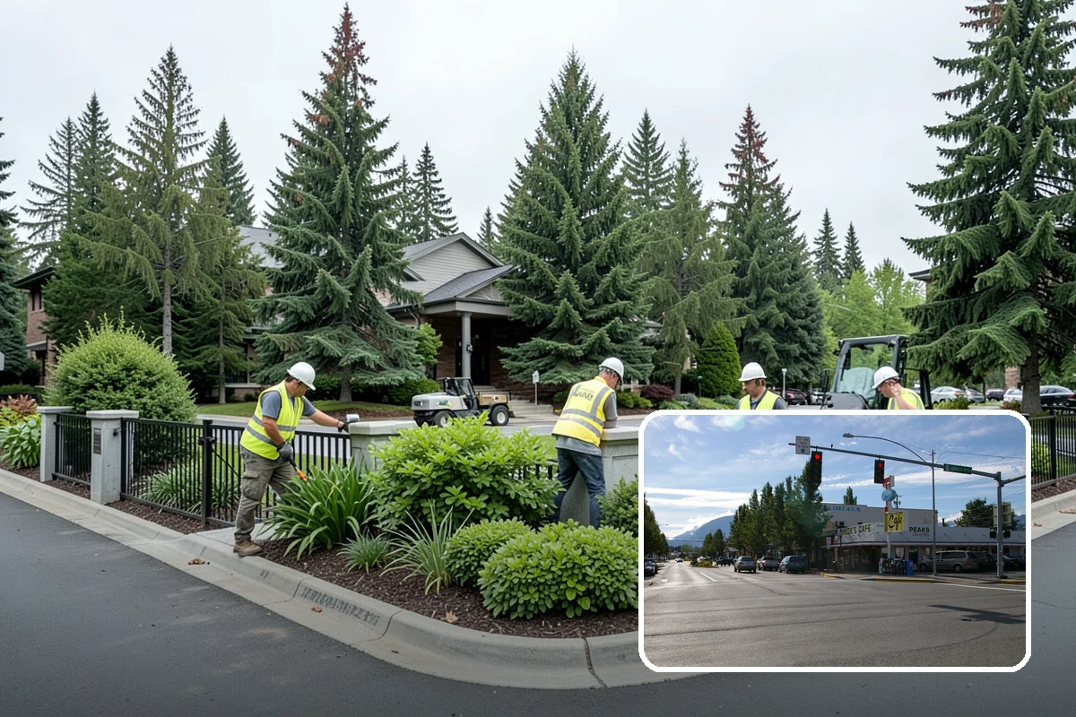 Pole Base Cleaning in North Bend, King County, WA - Slows corrosion of anchor bolts and base plates