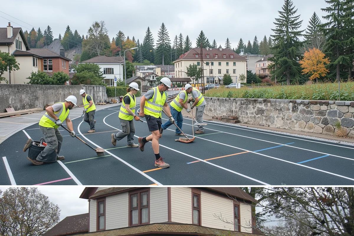 Pole Base Cleaning in Sumner, Pierce County, WA - Cleaning is well-suited to spring and summer, and after winter to remove accumulated de-icing residue.
