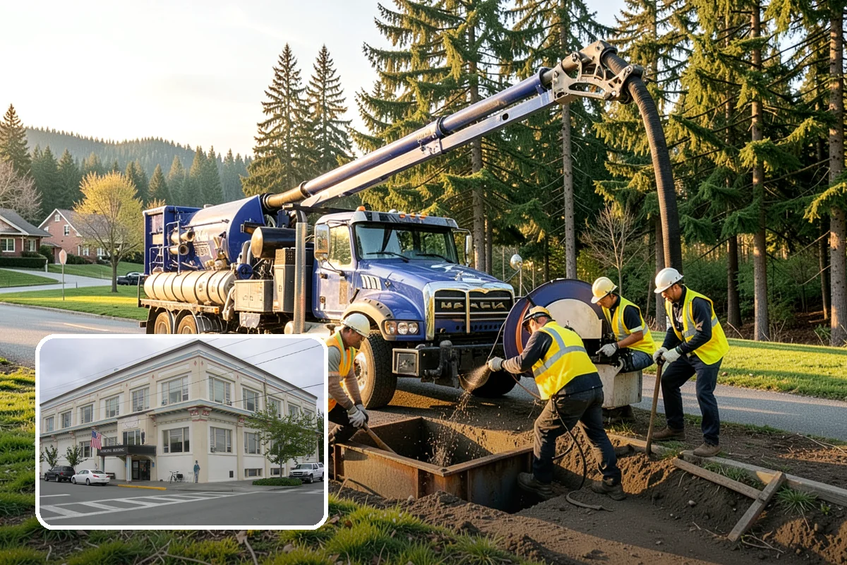 Port Facility Grounds Maintenance in Anacortes, Skagit County, WA - Crews prepared for credentialed and secured port zones