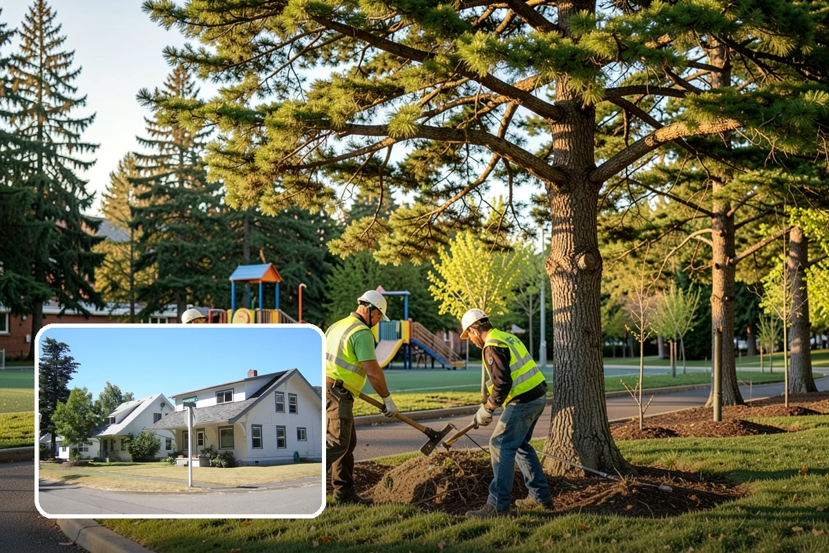 Port Facility Grounds Maintenance in DuPont, Pierce County, WA - Crews prepared for credentialed and secured port zones