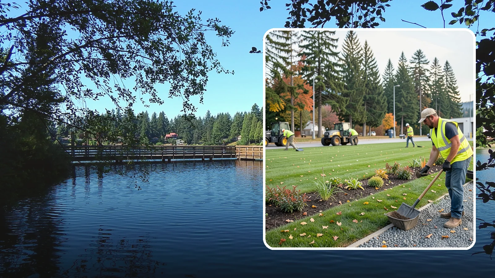 Port Facility Grounds Maintenance in Federal Way, King County, WA - Grounds maintenance for port authority terminals, marinas, and industrial properties in Western Washington.