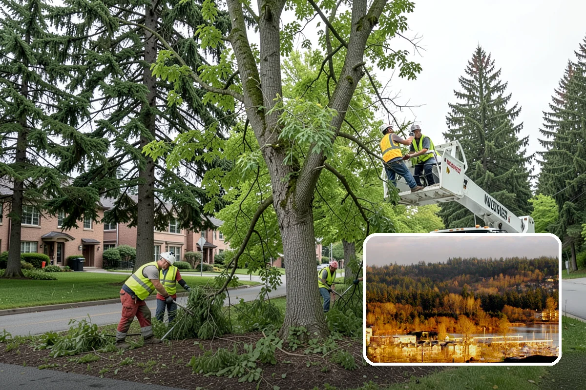 Port Facility Grounds Maintenance in Kenmore, King County, WA - Crews prepared for credentialed and secured port zones