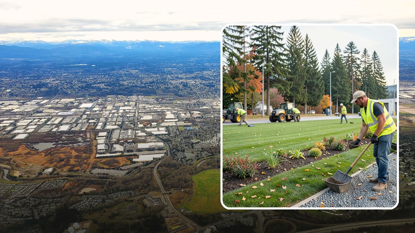 Port Facility Grounds Maintenance in Kent, King County, WA - Grounds maintenance for port authority terminals, marinas, and industrial properties in Western Washington.